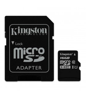 Tarjeta MicroSDHC Kingston 16 GB