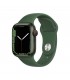 Apple Watch Series 7 GPS + Cellular 41mm Aluminio Verde y correa deportiva Verde MKHT3B/A