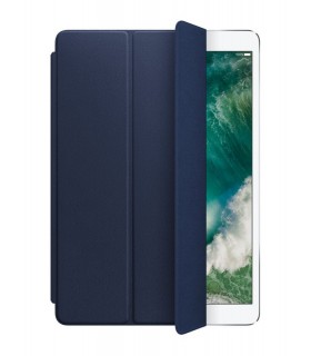 Funda Smart Cover de piel azul para iPad Pro 12,9"