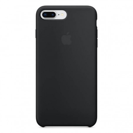 Funda de silicona negra para iPhone 8 Plus / 7 Plus