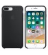 Funda de silicona negra para iPhone 8 Plus / 7 Plus