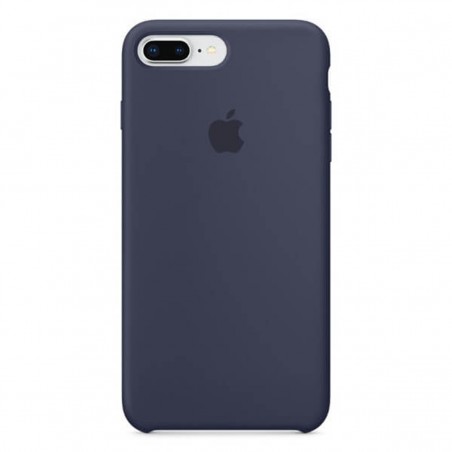Funda de silicona azul para iPhone 8 Plus / 7 Plus