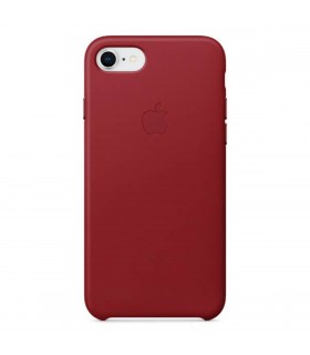 Funda Leather Case roja para iPhone 8 / 7