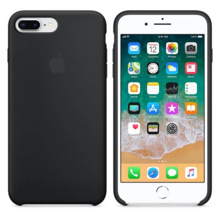 Funda Leather Case negra para iPhone 8 Plus / 7 Plus