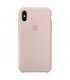 Funda de silicona rosa para iPhone X