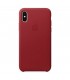 Funda Leather Case roja para iPhone X