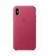 Funda Leather Case rosa para iPhone X