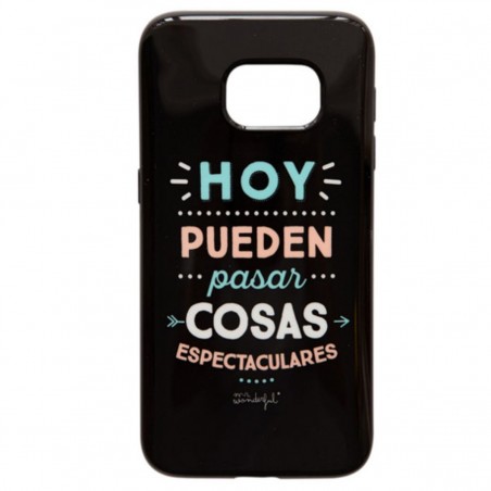 Carcasa TPU Mr Wonderful 'Cosas' para Samsung Galaxy S7