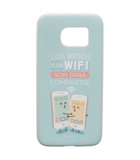 Carcasa TPU Mr Wonderful 'Besos' para Samsung Galaxy S7 Edge