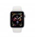 Apple Watch Series 4 GPS + Cellular 44 mm Plata con Correa Sport Blanca MTVR2TY/A
