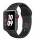 Apple Watch Series 5 Nike GPS + Celular, Caja 44mm Aluminio Gris espacial y correa deportiva antracita/negra MX3F2TY/A