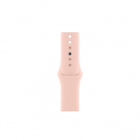 Apple Watch SE (GPS), 40mm Aluminio Oro y correa deportiva Rosa Arena