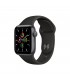 Apple Watch SE (GPS), 44mm Aluminio Gris Espacial y correa deportiva Negra