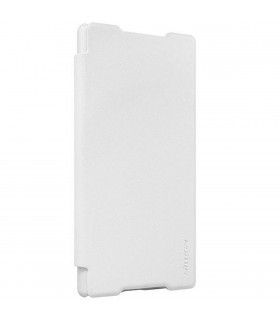 Funda con tapa blanca para Sony Xperia Z5 Premium