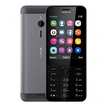 Nokia 230 16MB/32GB Gris (Dark Silver) Dual SIM
