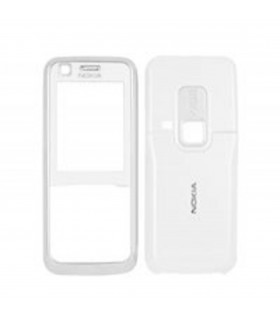 Carcasa Original Nokia 6120 classic Blanco Satinado