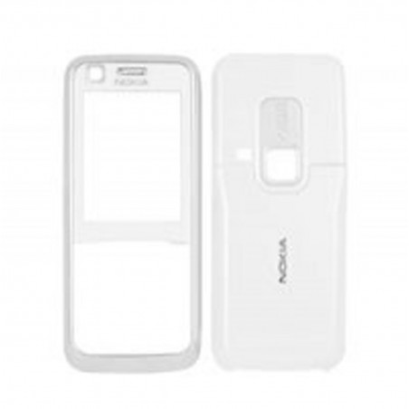 Carcasa Original Nokia 6120 classic Blanco Satinado