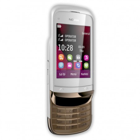 Nokia C2-03 Dualsim golden white libre (Seminuevo)