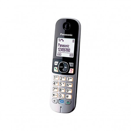 Teléfono Inalámbrico DECT Panasonic Negro KX-TG6811