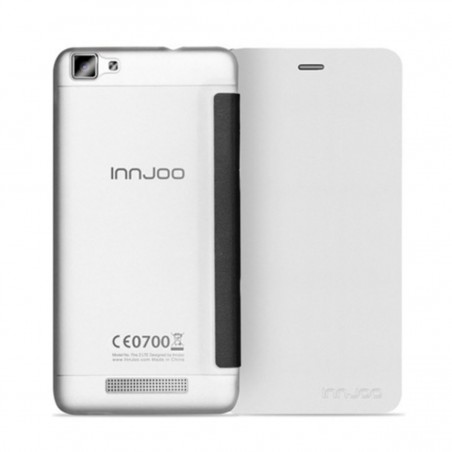 Funda tipo libro original para Innjoo Fire 2 blanco