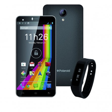 Polaroid Cosmos 5.5 Negro + Smartband