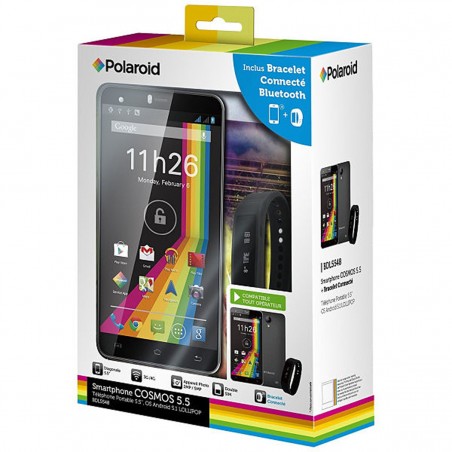 Polaroid Cosmos 5.5 Negro + Smartband