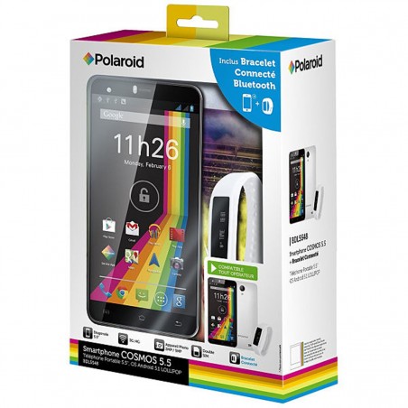 Polaroid Cosmos 5.5 Blanco + Smartband