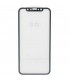 Protector de pantalla iPhone XR cirstal templado 5D marco negro