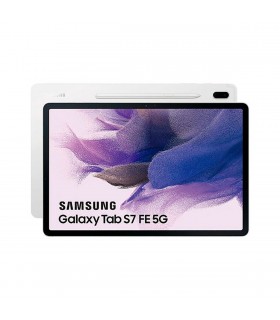 Samsung Galaxy Tab S7 FE 5G 12.4" 4GB/128GB Plata (Mystic Silver) T736
