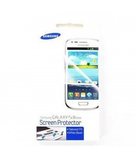 Protector de pantalla para Samsung Galaxy S3 mini blanco