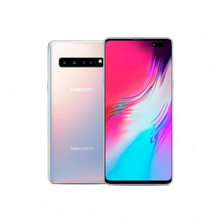 Samsung Galaxy S10 5G 8GB/256GB Plata (Crown Silver) Single SIM SM-G977
