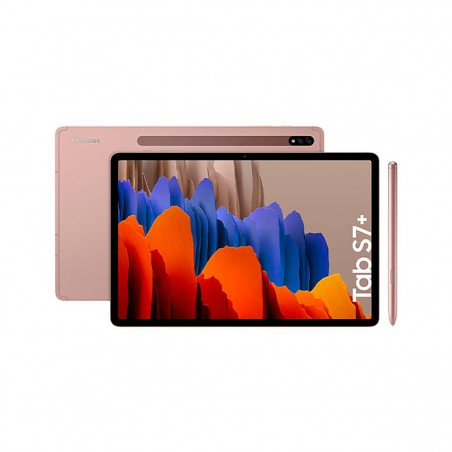 Samsung Galaxy Tab S7+ 12,4" 6GB/128GB WiFi Bronce (Mystyc Bronze) T970N