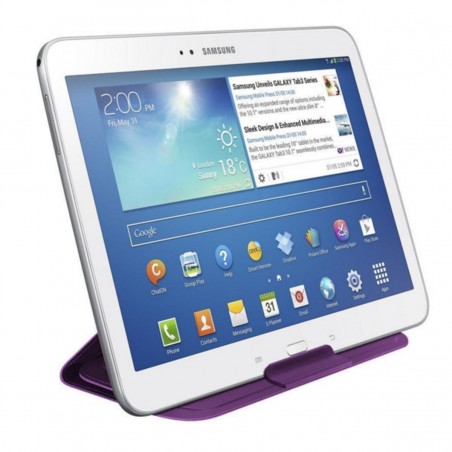 Funda morada Samsung para TABLETS de 9.6 a 10.1 pulgadas
