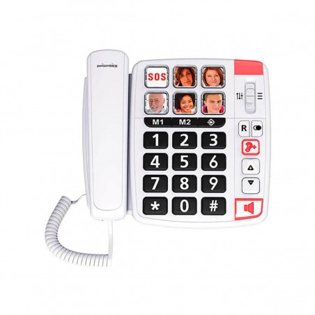 Swissvoice Telefono fijo compacto XTRA 110U Blanco