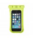 Funda impermeable verde para móvil de hasta 5,5"