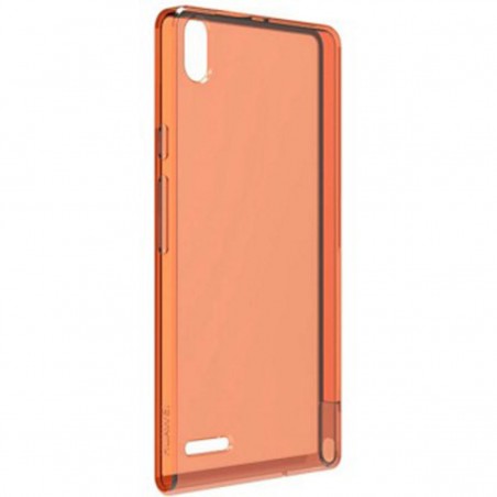 Funda TPU Huawei para tu Huawei Ascend P6 naranja