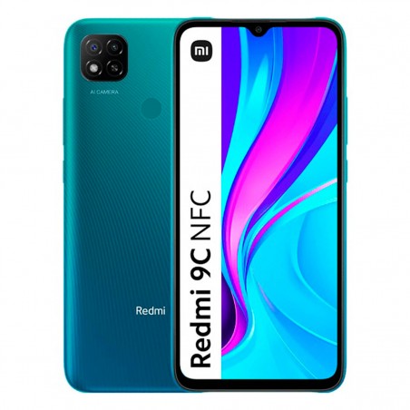 Xiaomi Redmi 9C 3GB/64GB Verde (Aurora Green) con NFC Dual SIM