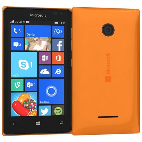 Microsoft Lumia 435 SingleSIM naranja libre