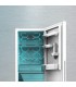 Frigorífico Bolero CoolMarket Combi 322 White Glass D
