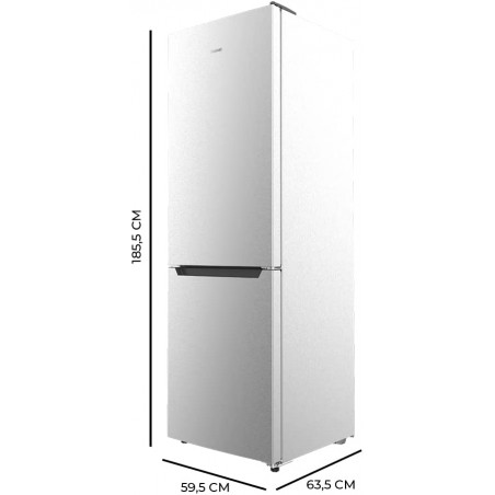 Frigorífico Bolero CoolMarket Combi 322 Inox E