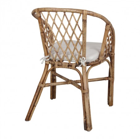 SILLA DE RATTAN SHIBORI