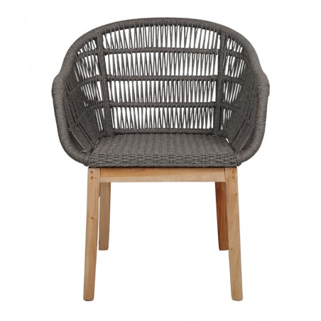 SILLA DE MADERA Y CUERDA LEXAR