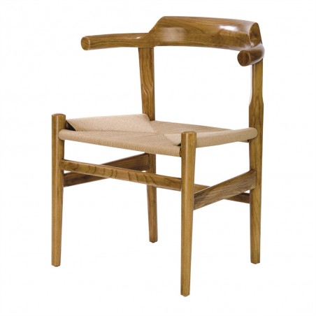 SILLA DE MADERA Y CUERDA VENTURA