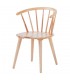 SILLA DE MADERA KRISE BARNIZ