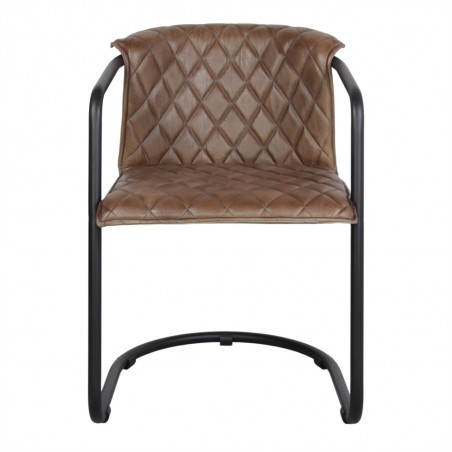 SILLA DE PIEL ARTHUR