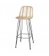 TABURETE ALTO DE RATTAN MEDEA