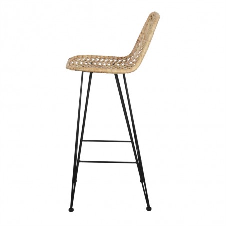 TABURETE ALTO DE RATTAN MEDEA