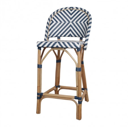 TABURETE ALTO DE RATTAN KLIMOS