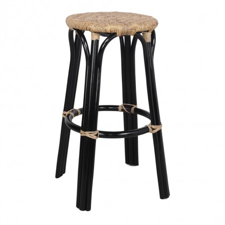 TABURETE ALTO DE RATTAN ÁGATHA