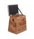 TABURETE DE MADERA LIVERPOOL